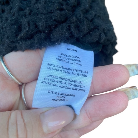 Thread & Supply Full-Zip Sherpa Jacket I Size:M - Picture 7 of 8